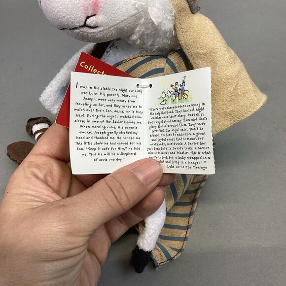 2005 Hallmark Dayspring Really Woolly Jake the Shepherd Sheep Plush W/ Tags - Picture 9 of 11